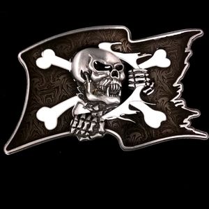 Pirate Flag Belt Buckle